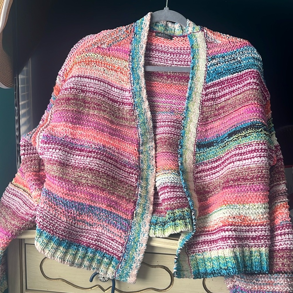 Colorful cardigan
